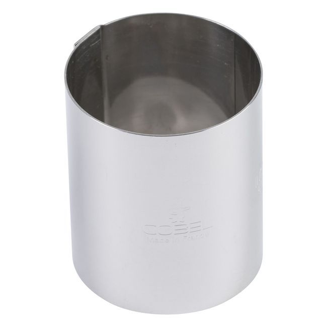Gobel Stainless Steel Ice Cream Cake Ring, 14.2 In Diameter X 2.4 In Height Cavity