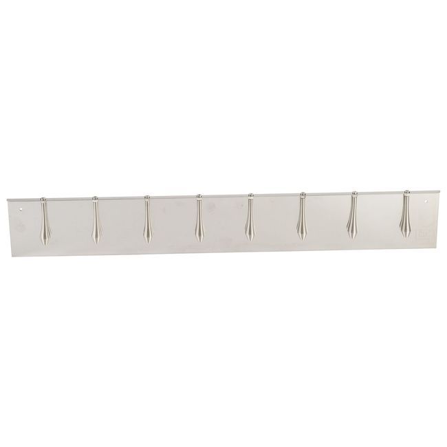 Louis Tellier Stainless Steel 100 Cm Check Holder With 13 Springs, 40 In Length X 4.1 In Width X 0.6 In Height
