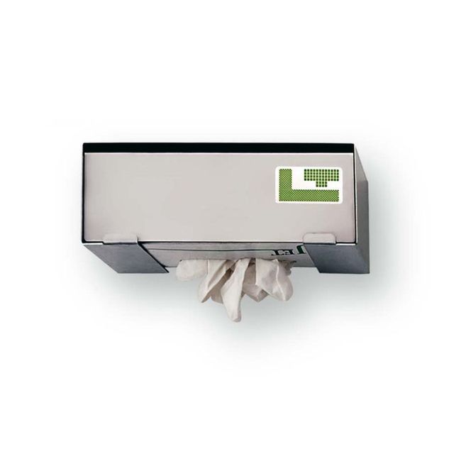 Louis Tellier Dispenser Box For Disposable Gloves With Bottom Access, 9.8 In Length X 5.5 In Width X 3.5 In Height