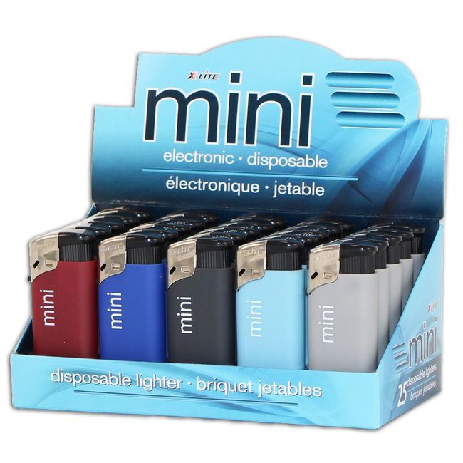 X-lite Mini Electronic Lighter -- 150 Per Case