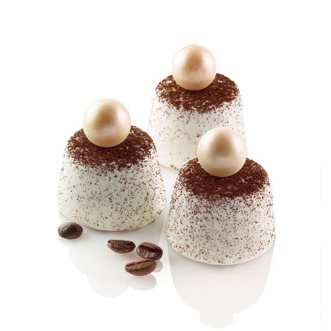 Silikomart Black Silicone 70 Cavities Mini Muffin Mold, 24 In Length X 16 In Width X 1.5 In Height
