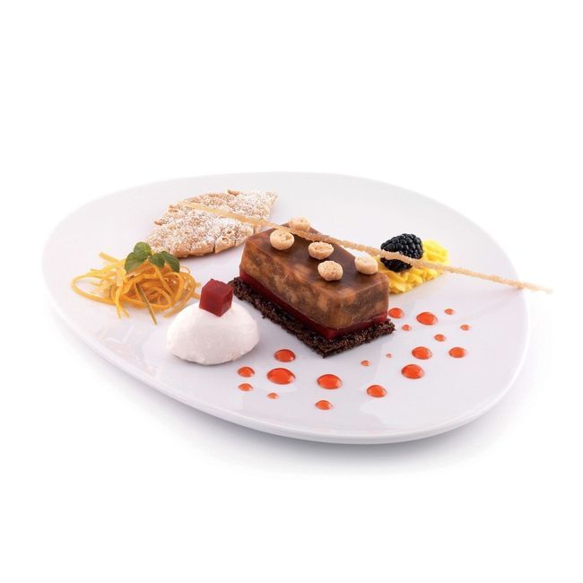 Silikomart Siliconflex Alimentary Silicone 7 Cavities Rettangolo Mold, 3.42 In Length X 1.87 In Width X 0.94 In Height