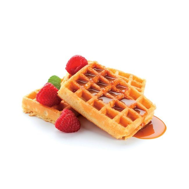 Silikomart Black Silicone 20 Cavities Waffle Mold, 24 In Length X 16 In Width X 1.5 In Height
