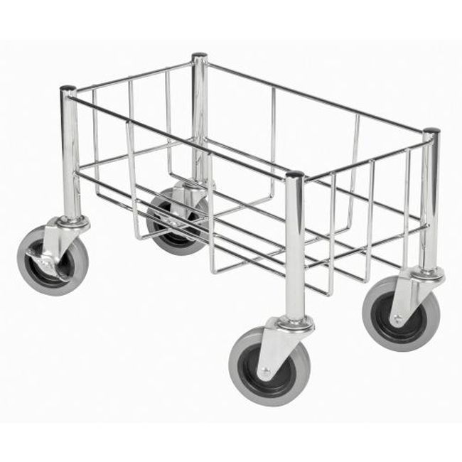 Winco Dwr-1708 Wire Dolly For Slender Trash Can