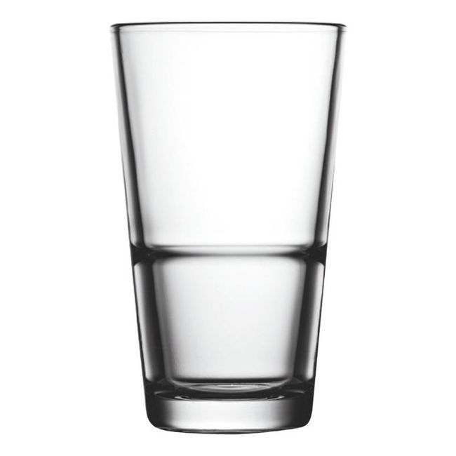 Pasabahce Grand-stack Hi-ball Glass, 9.6 Oz -- 24 Per Case