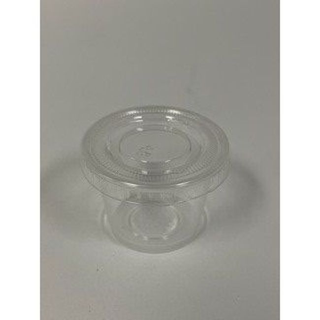 Somi Clear Polypropylene Portion Cup, 0.05 Oz Capacity -- 2500 Per Case