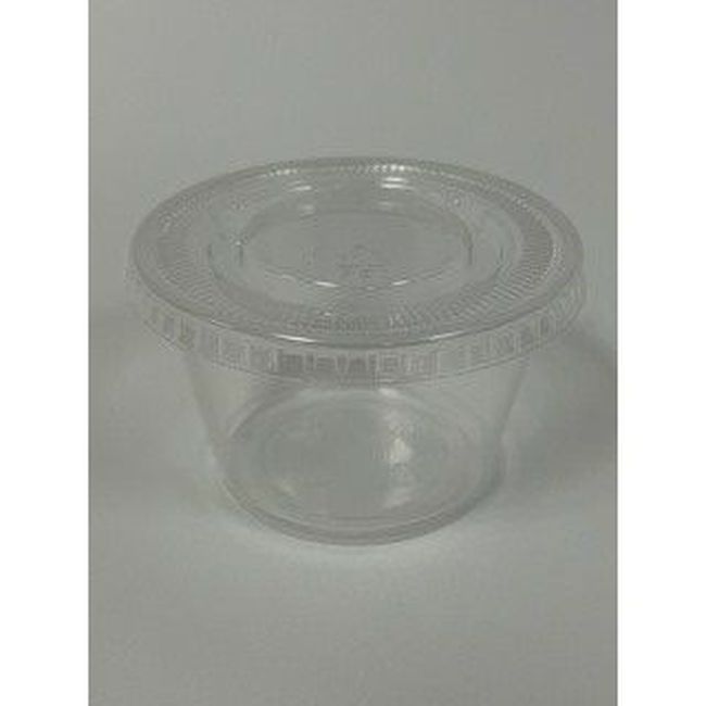 Somi Clear Polypropylene Portion Cup, 4 Oz Capacity -- 2500 Per Case