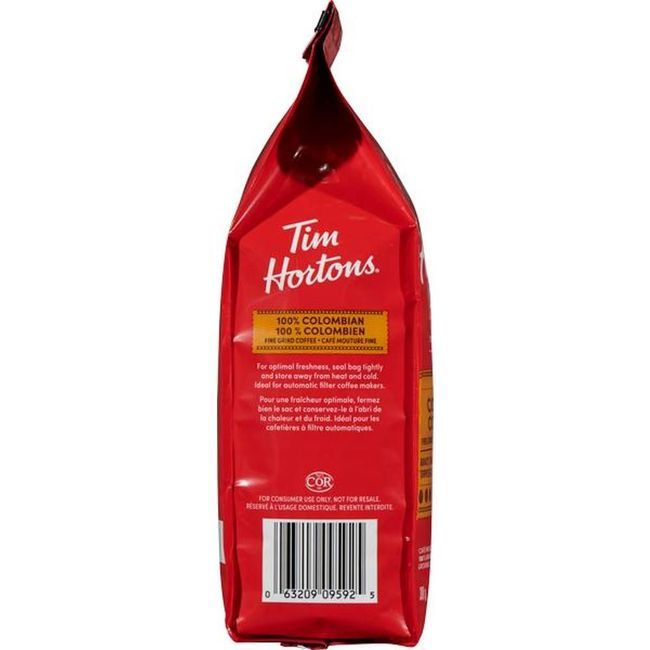 Tim Hortons Colombian Ground Coffee, 300 G -- 6 Per Case