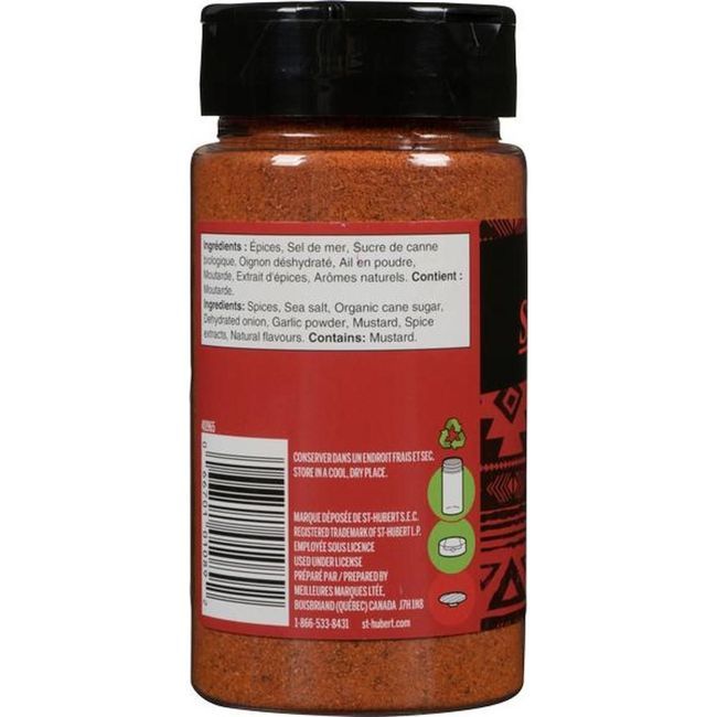 St Hubert Bbq Seasoning, 190 G -- 6 Per Case
