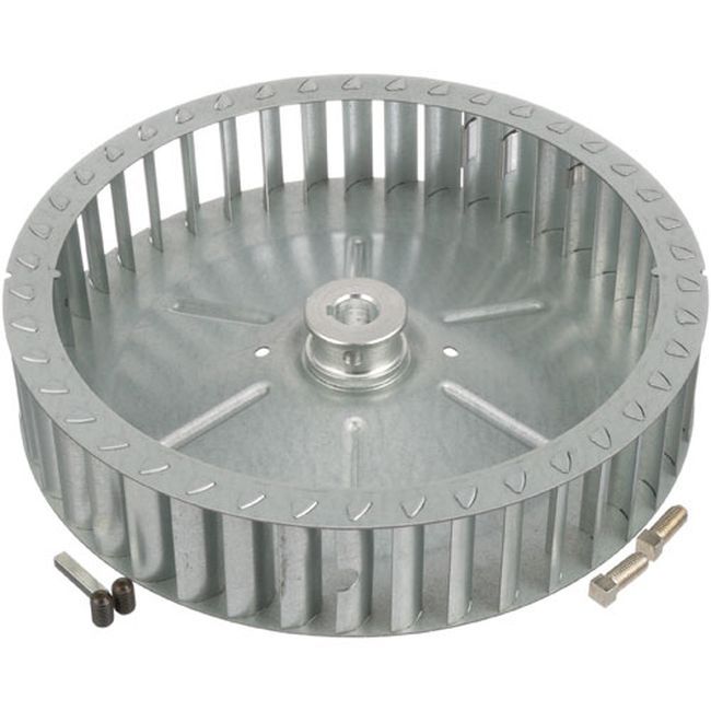 Duke Duk153093k Blower Wheel With 2 Square Head Set Screws, 9 7/8 In Dia.