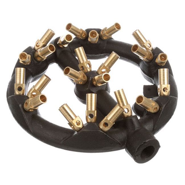 Imperial Imp1272 Cast Iron Jet Burner, 9 In Dia.
