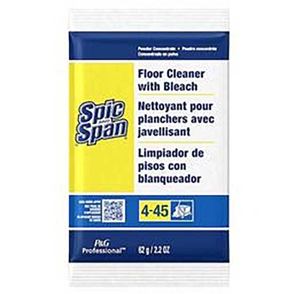 Spic And Span Powder Floor Cleaner With Bleach, 2.2 Oz -- 45 Per Case