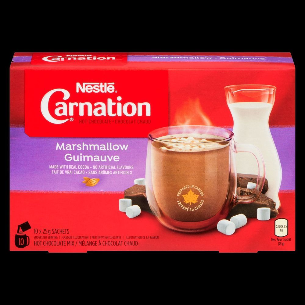 Carnation Marshmallow Hot Chocolate Mix, 25 G -- 120 Per Case