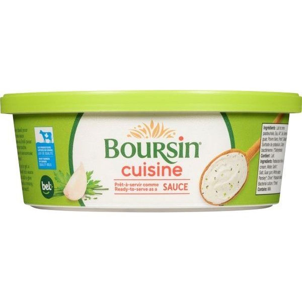 Boursin Cuisine Garlic And Fine Herbs Sauce, 220 G -- 6 Per Case