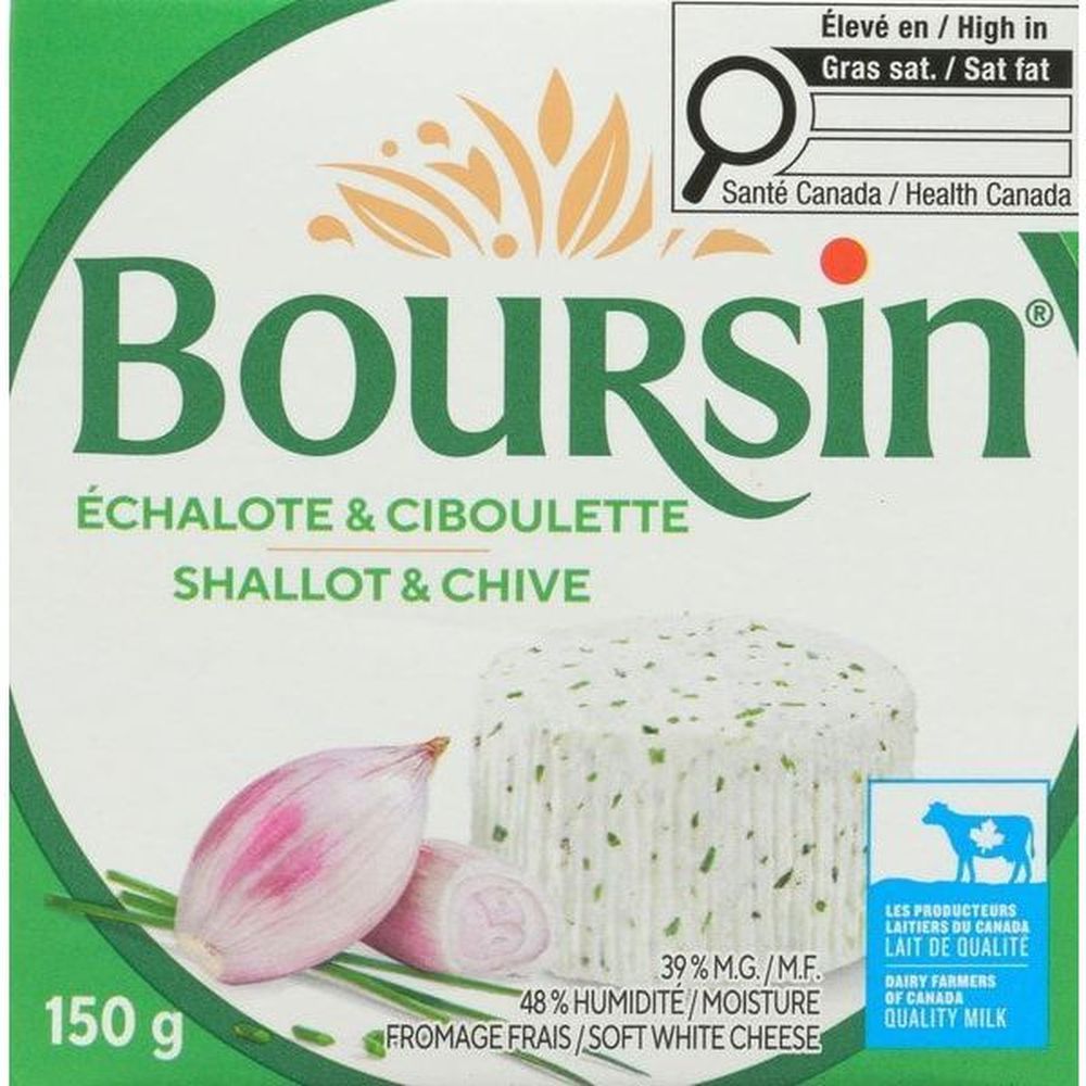 Boursin Cuisine Shallot And Chives Sauce, 150 G -- 6 Per Case