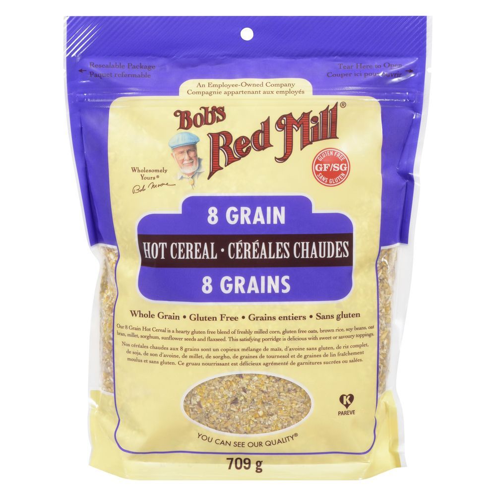 Bob's Red Mill Gluten Free 8 Grain Hot Cereal, 709 G