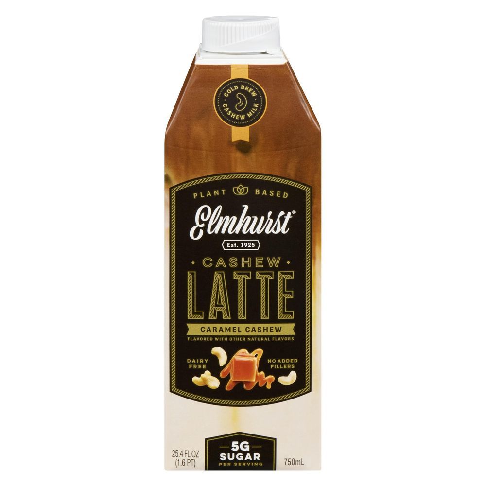 Elmhurst 1925 Caramel Cashew Latte, 750 Ml -- 6 Per Case