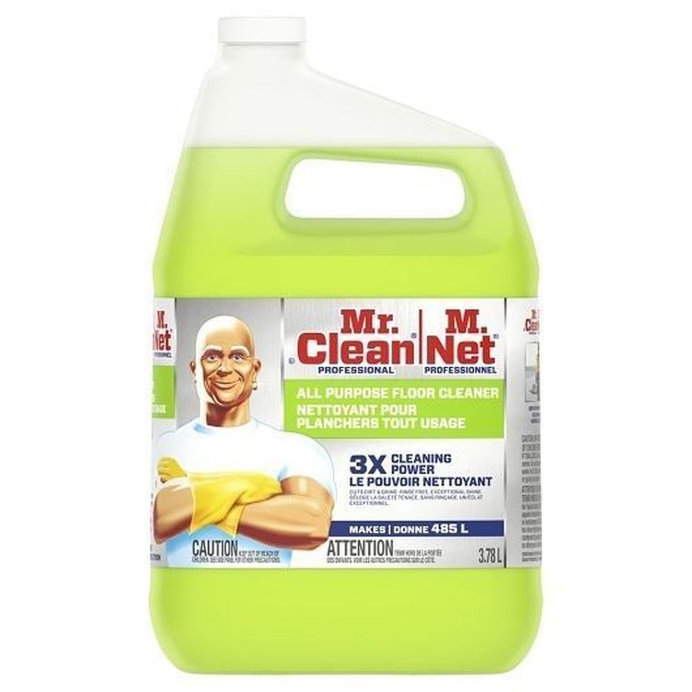 Mr. Clean Professional Finished Floor Cleaner, 3.78 L -- 3 Per Case