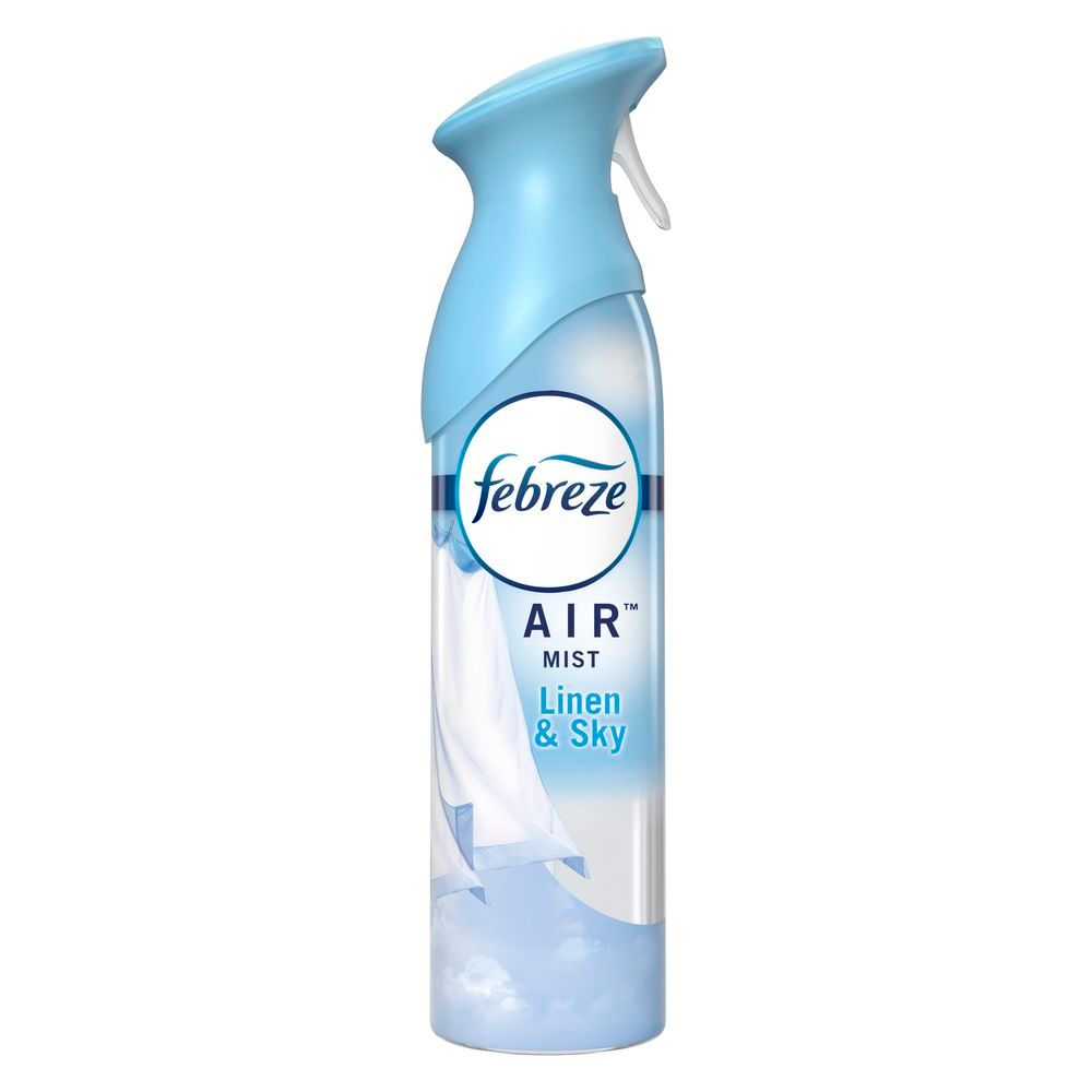Febreze Linen And Sky Air Freshener, 230 G Aerosol Spray -- 6 Per Case