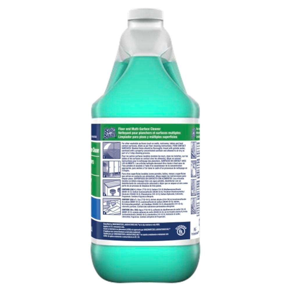 Spic And Span Floor And Multi-surface Cleaner Liquid Concentrate, 3.79 L -- 3 Per Case