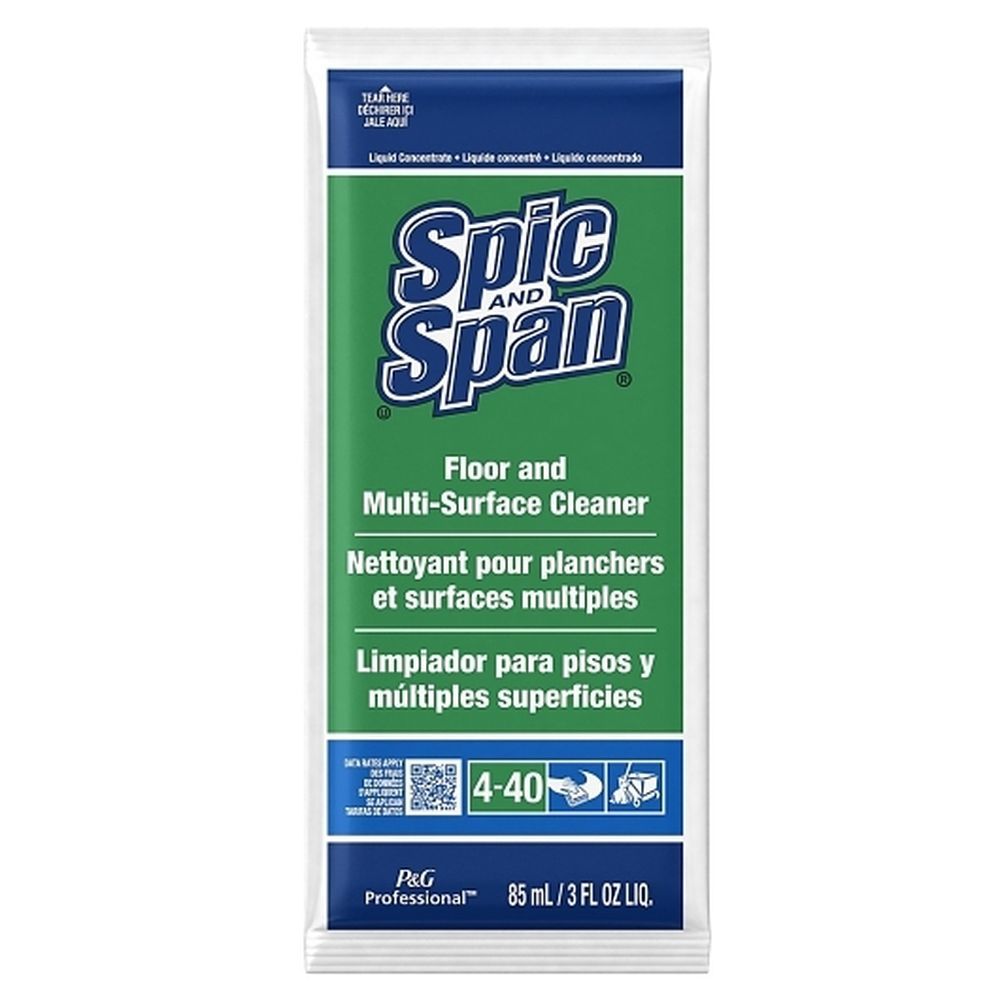 Spic And Span Floor And Multi-surface Cleaner Liquid Concentrate, 85.05 G -- 45 Per Case