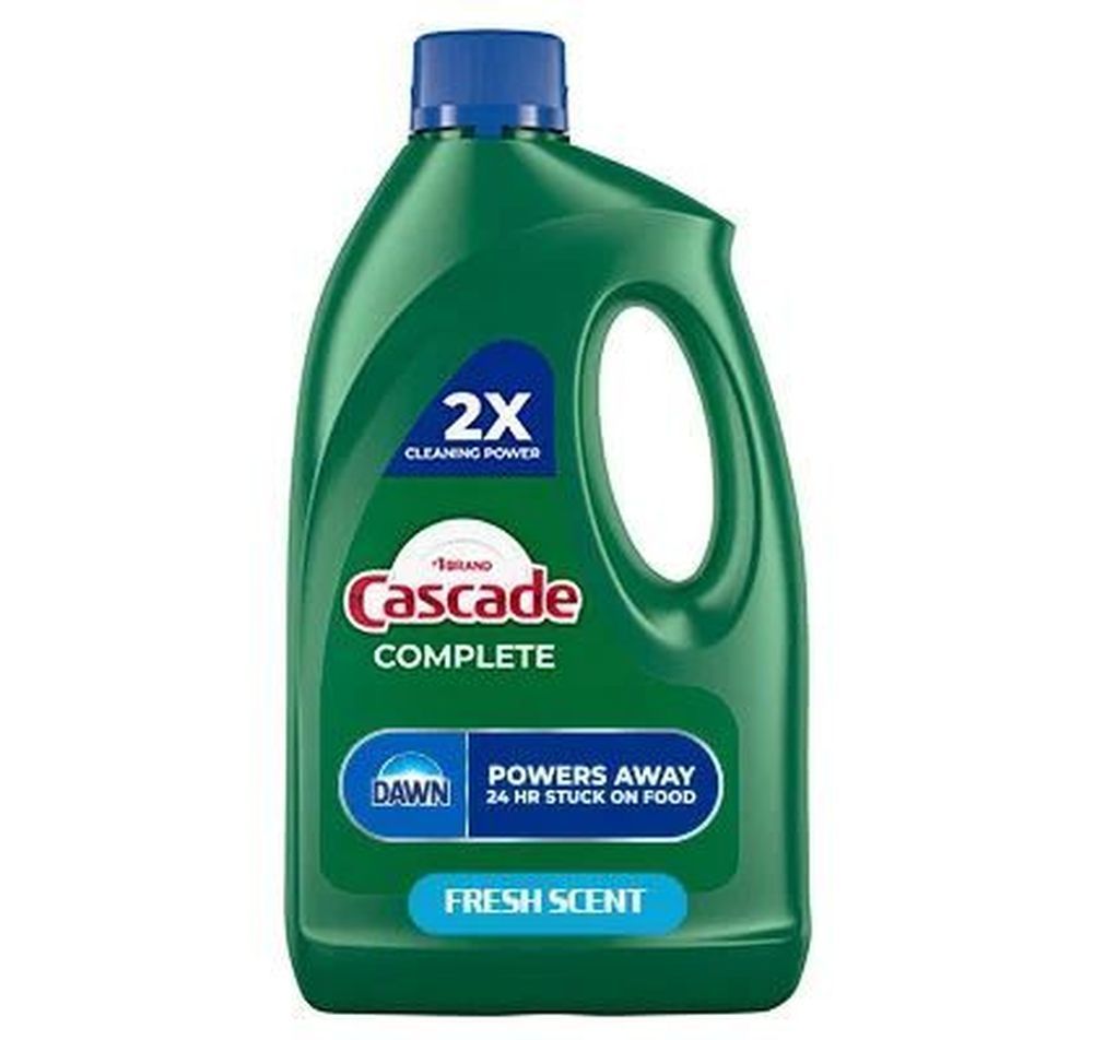 Cascade Complete Fresh Scent Gel Dishwasher Detergent, 3.4 Kg -- 4 Per Case