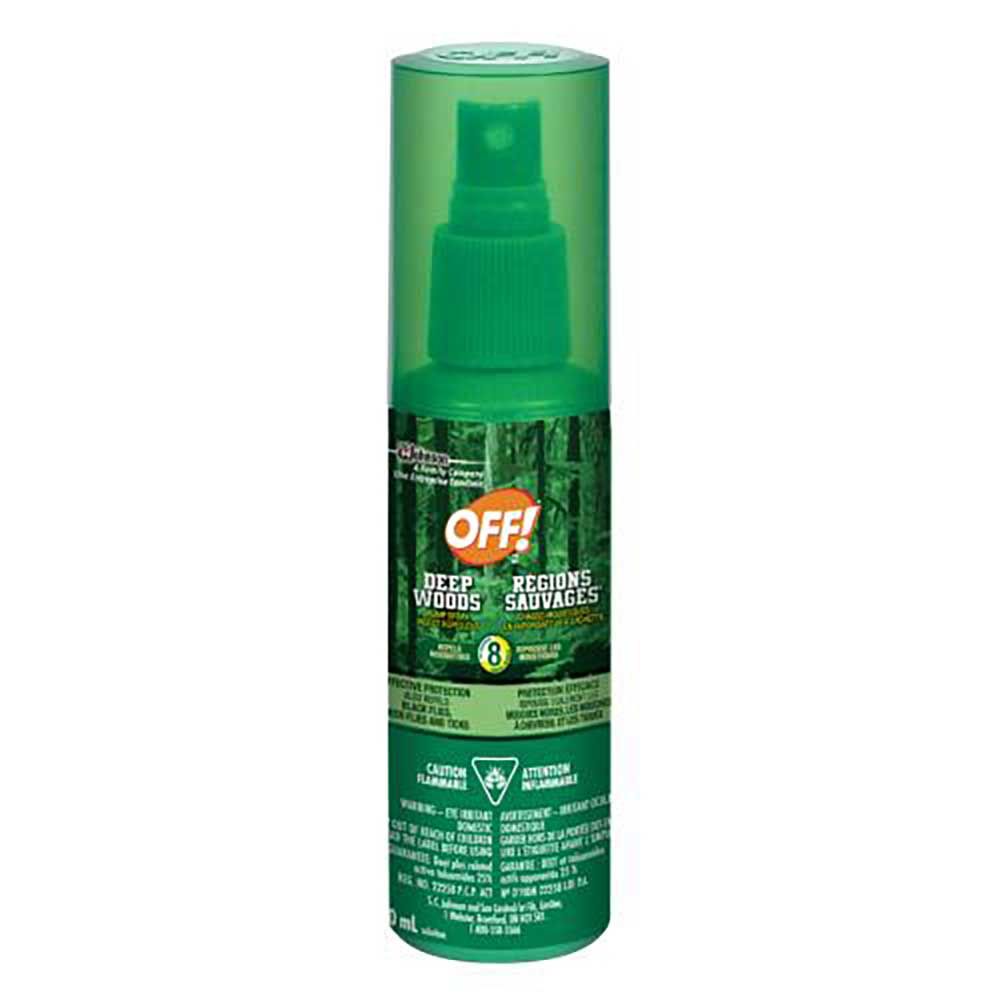 Off! Deep Woods Insect Repellent, 100 Ml Pump Spray -- 12 Per Case