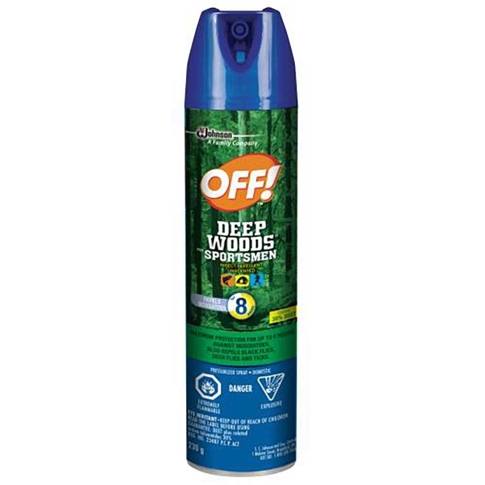 Off! Deep Woods For Sportsmen Unscented Insect Repellent, 230 G -- 12 Per Case