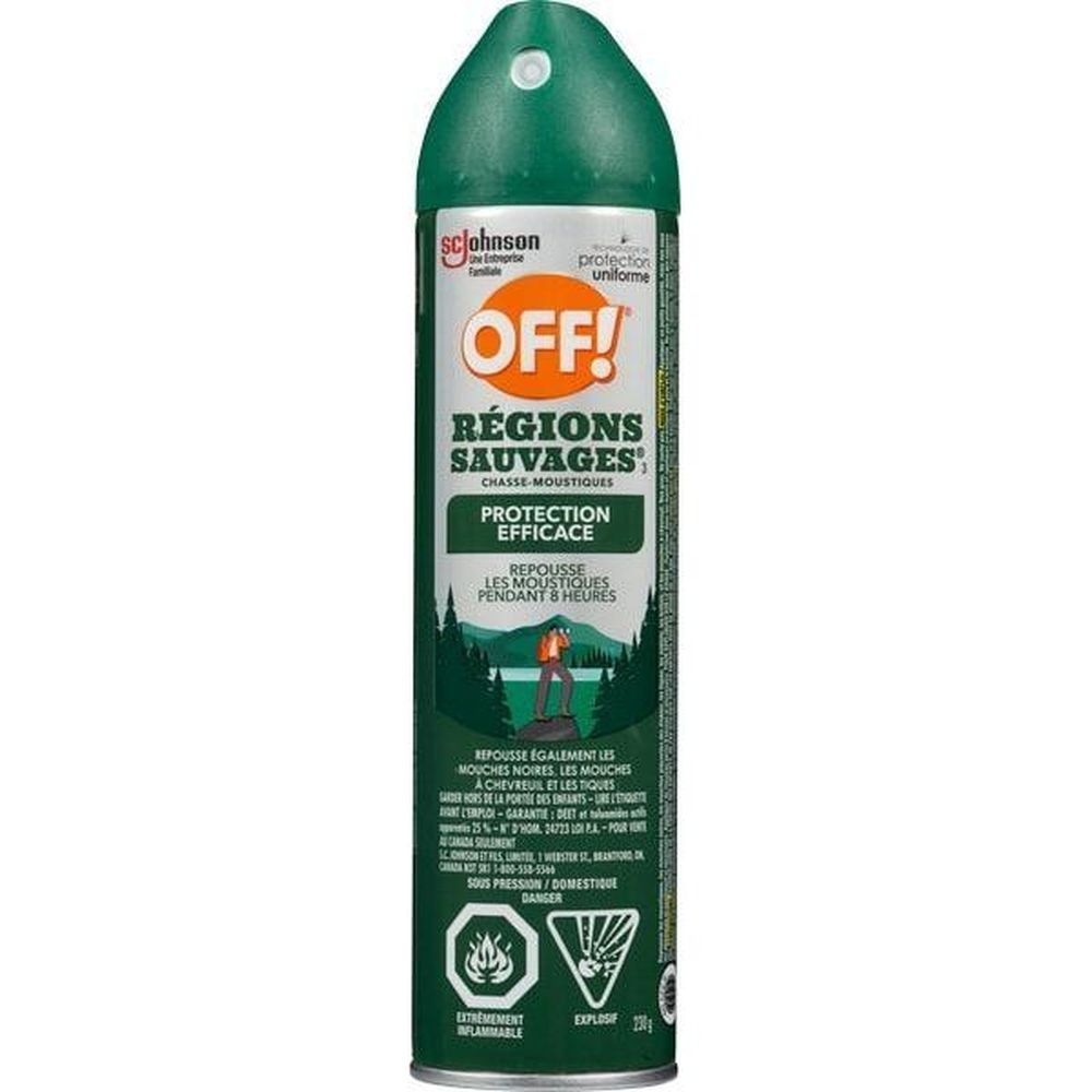 Off Deep Woods Insect Repellent Spray, 230 G -- 12 Per Case