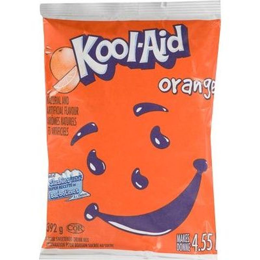 Kool-aid Orange Sugar Sweetened Drink Mix, 392 G -- 18 Per Case
