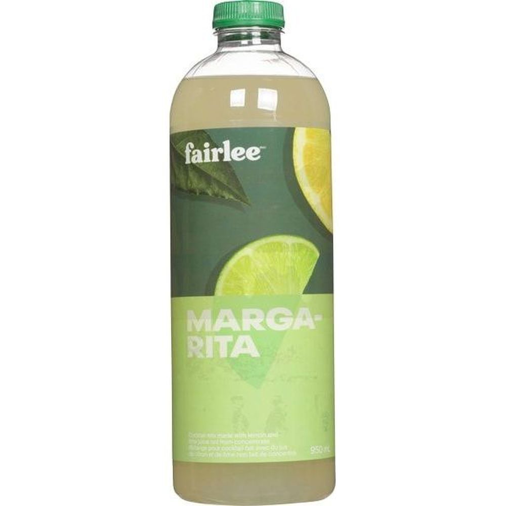 Fairlee Margarita Cocktail Mix, 950 Ml -- 12 Per Case