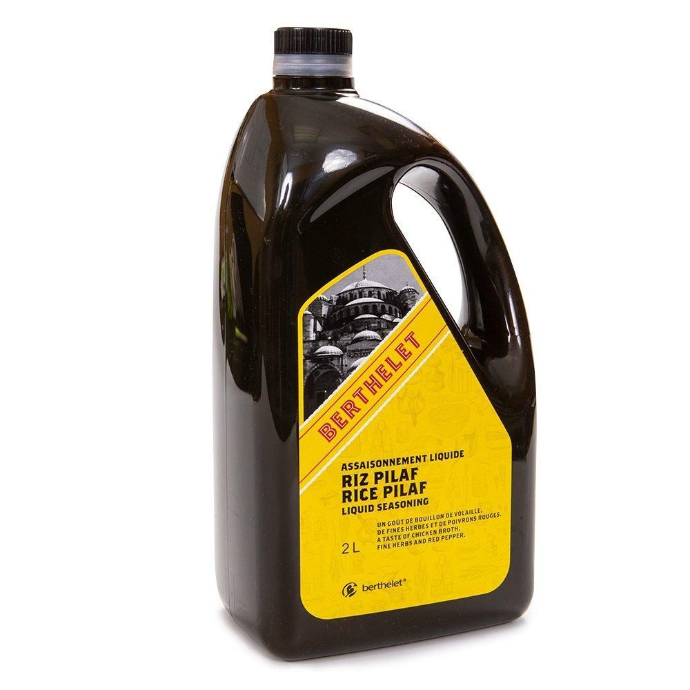 Berthelet Rice Pilaf Liquid Seasoning, 2 L - 2 Per Case