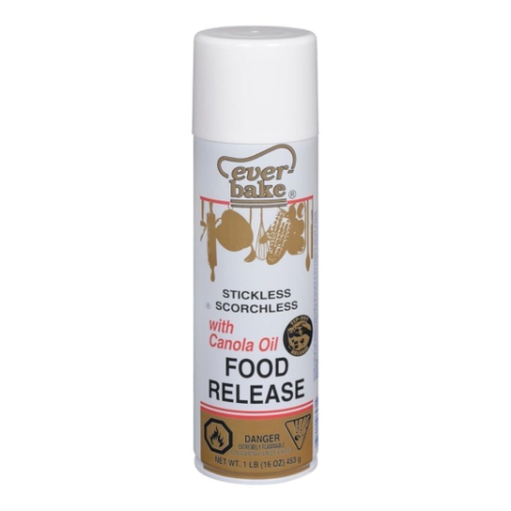 Everbake Food Release Cooking Spray, 454 G -- 6 Per Case