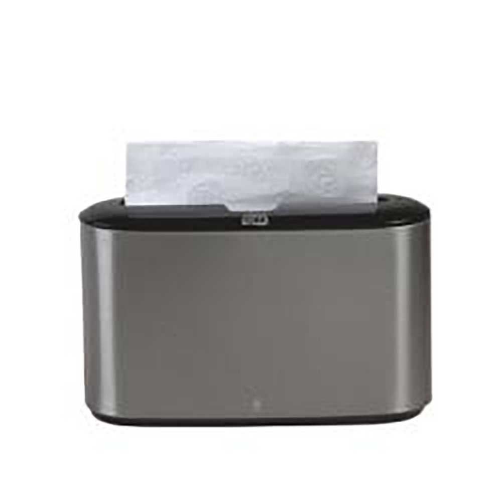 Tork Universal Xpress Stainless Steel Countertop Multifold Hand Towel Dispenser, 4.56 X 12.68 X 7.92 In
