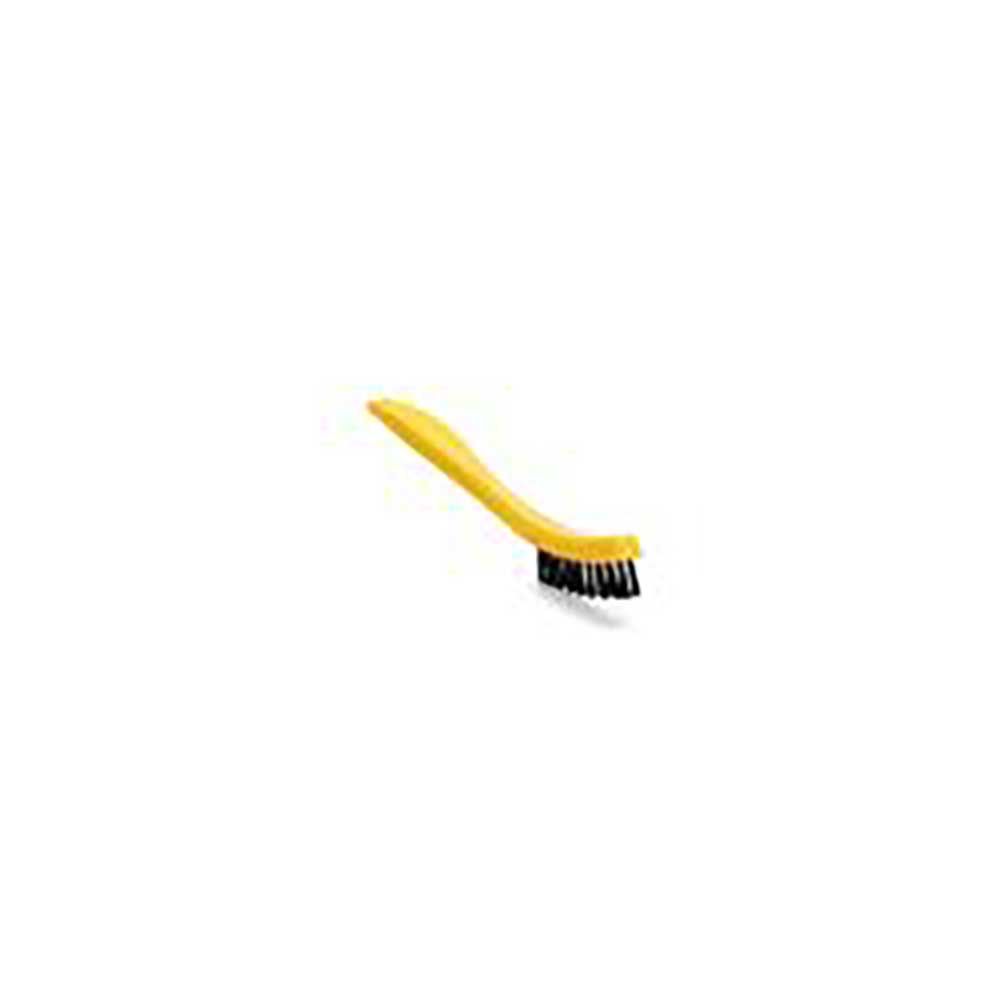 Rubbermaid Black Tile And Grout Scrub Brush, 8.5 In -- 12 Per Case