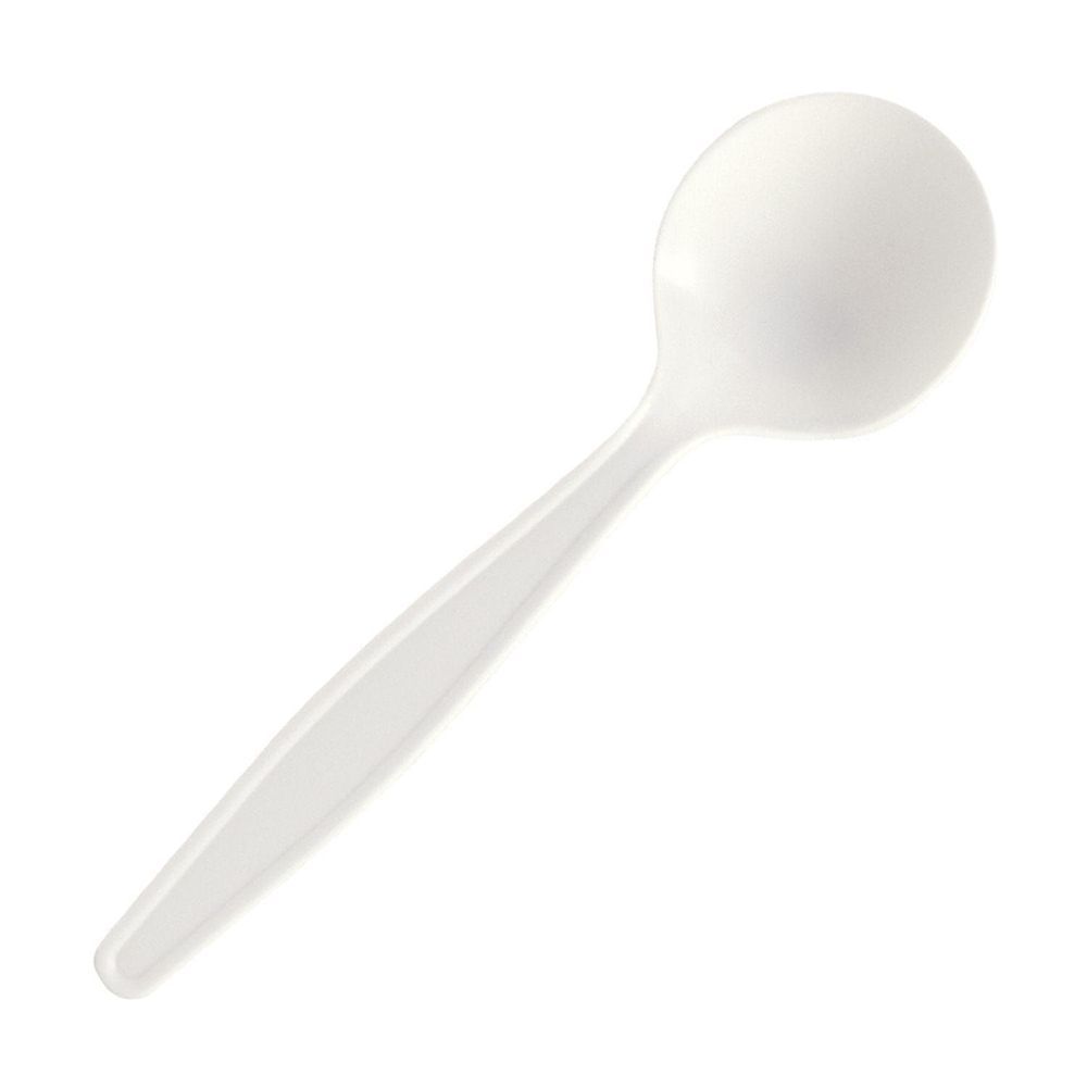 Eco Guardian Biodegradable Plant-based Soup Spoon, 6 In -- 1000 Per Case