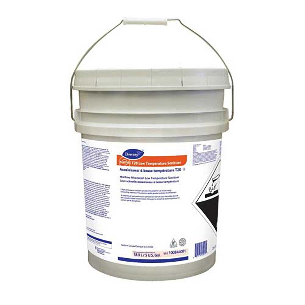 Diversey Suma T20 Low Temperature Sanitizer, 5 Gal
