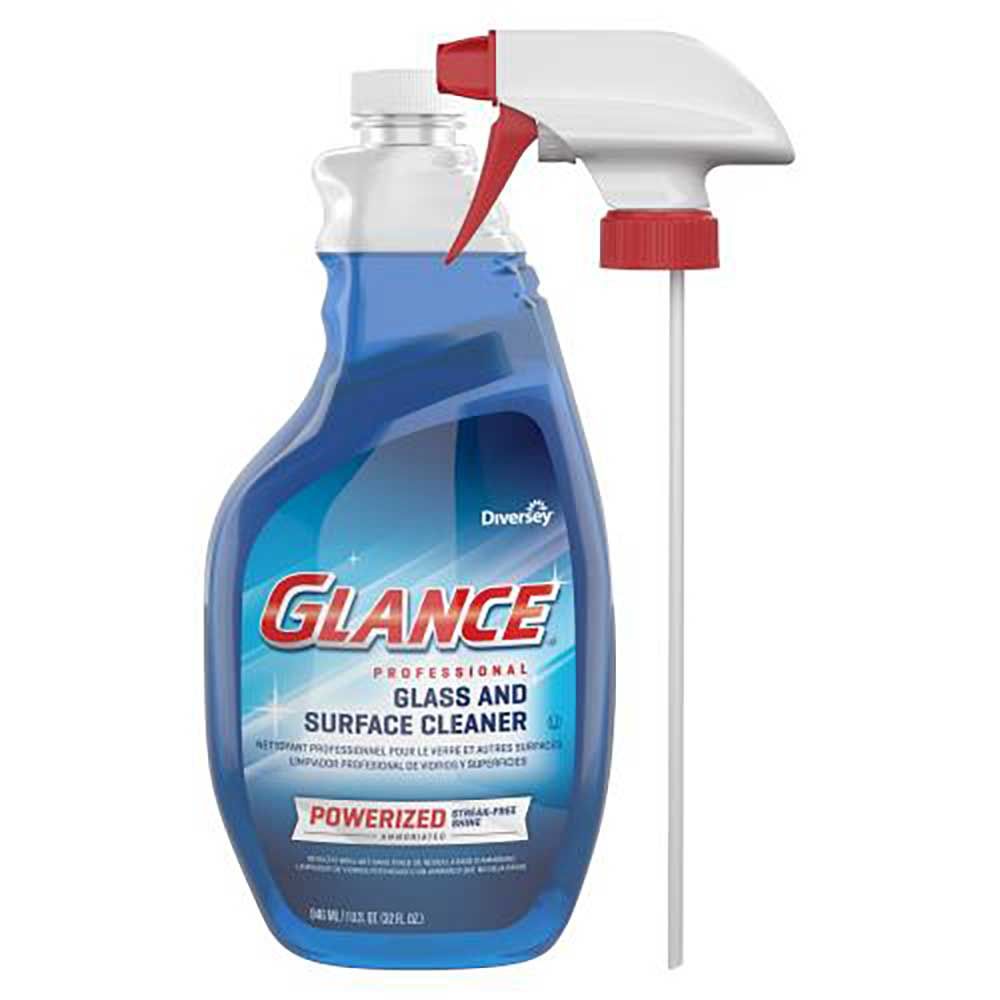 Glance Powerized Glass And Surface Cleaner, 32 Oz -- 4 Per Case