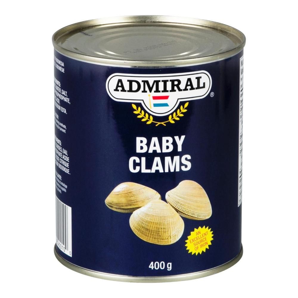 Admiral Baby Clam, 400 G -- 12 Per Case