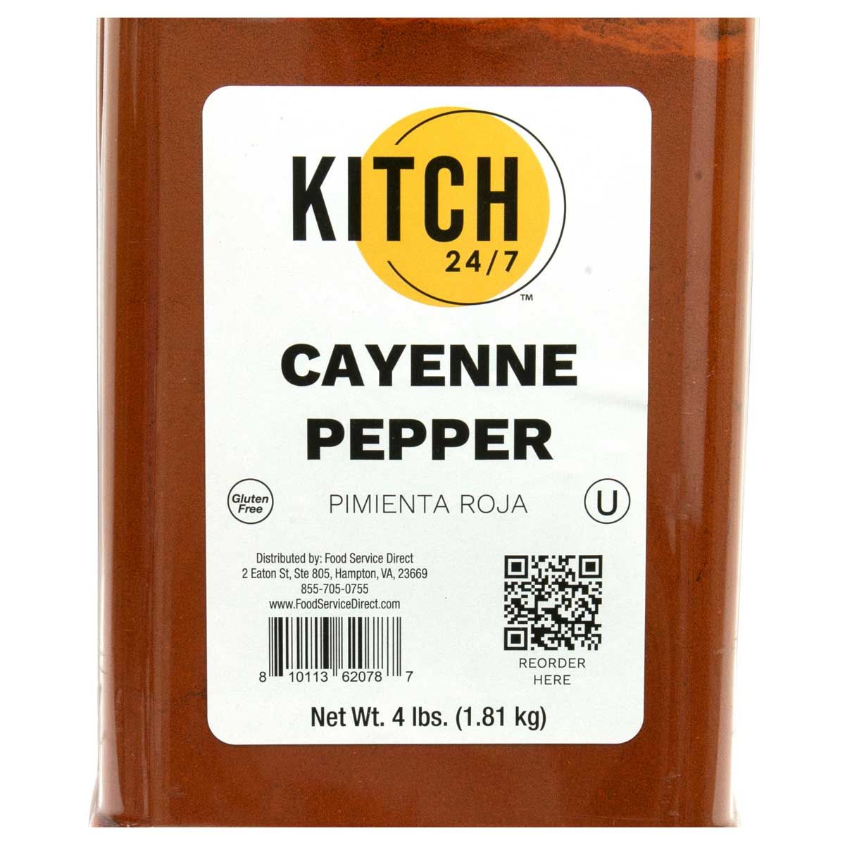 Kitch 24/7 Ground Red Cayenne Pepper, 4 Lb