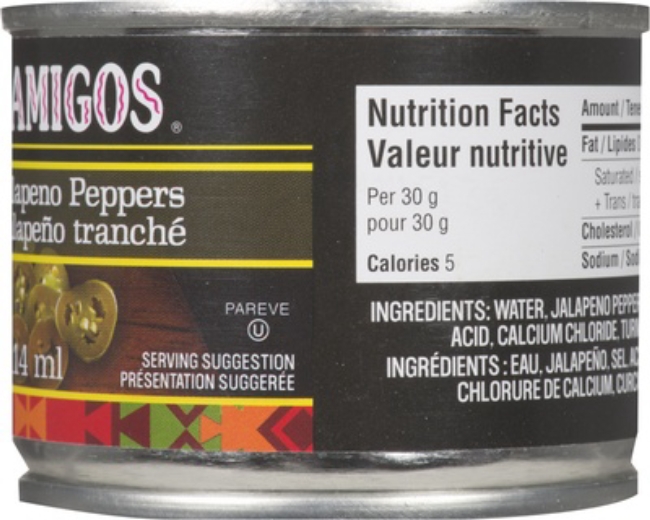 Sliced Hot Jalapenos