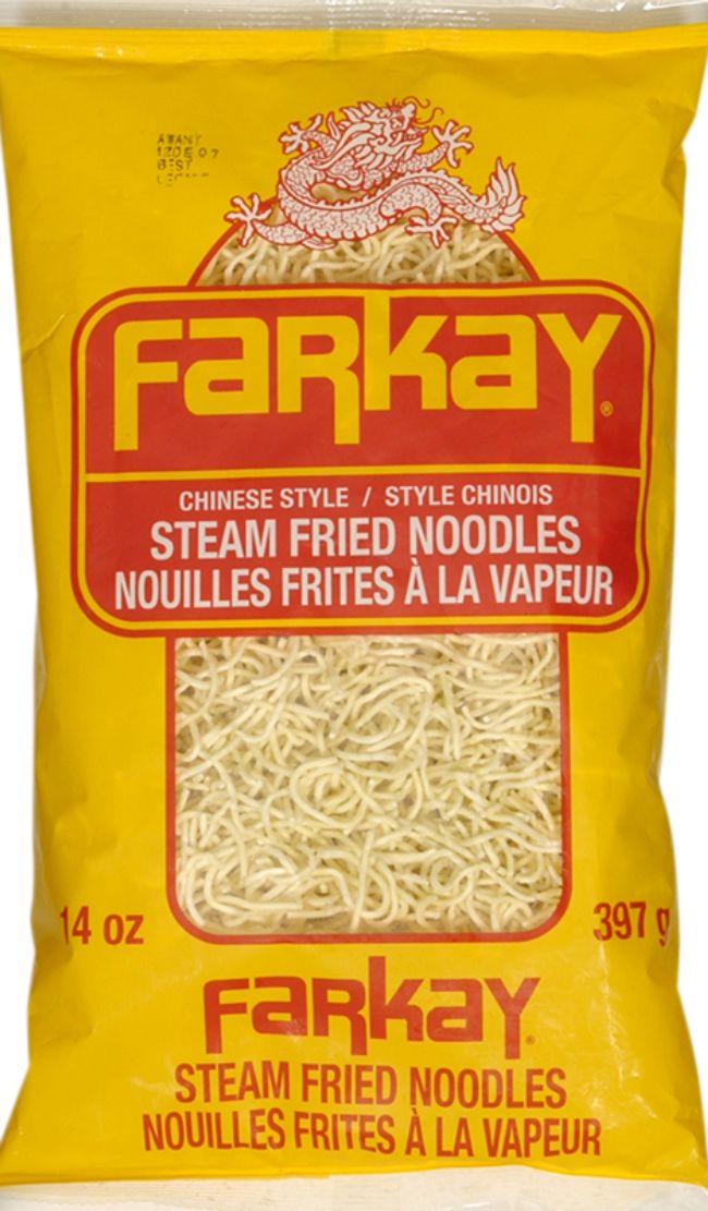 Farkay Chinese Style Steam Fried Noodles, 397 G -- 10 Per Case