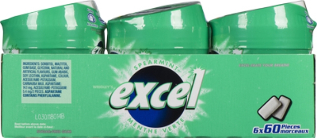 Spearmint Sugar Free Gum