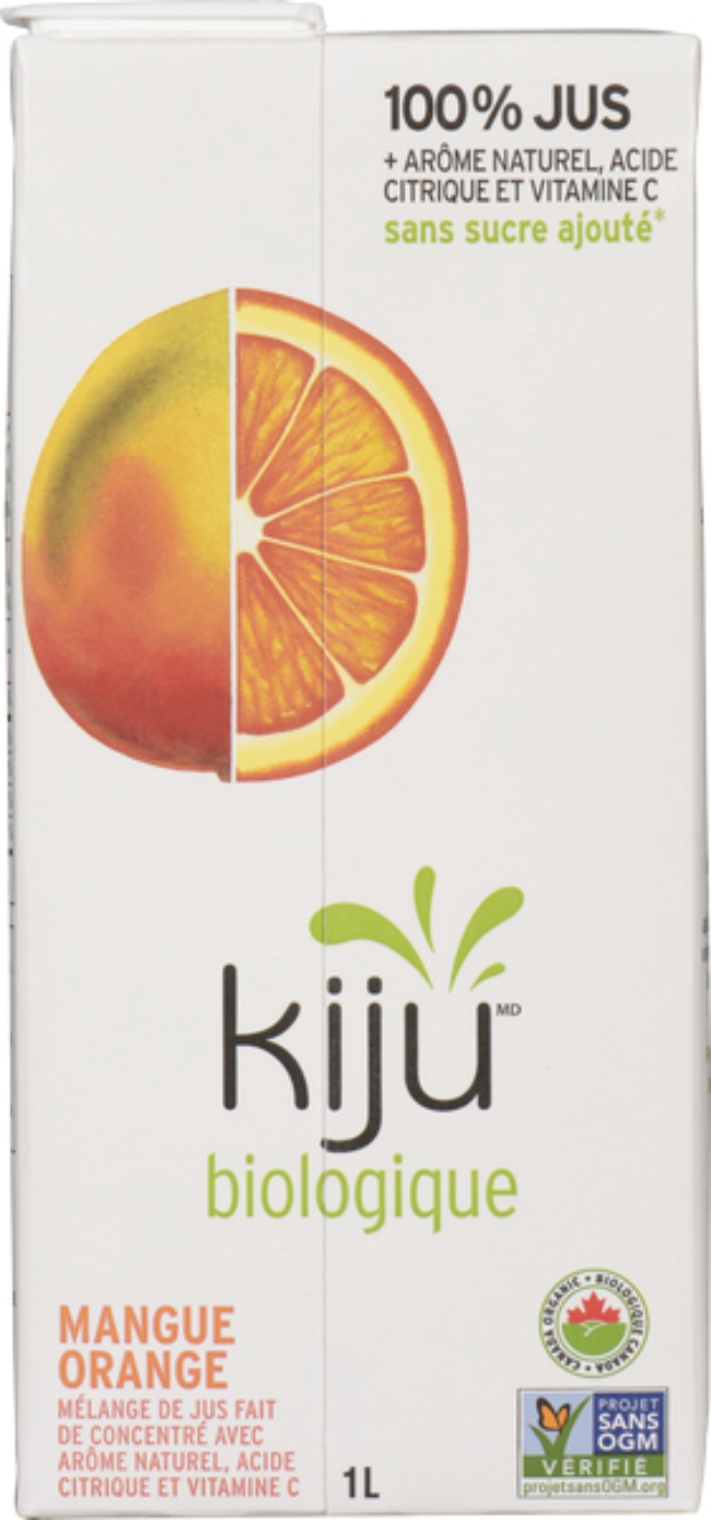 Organic Mango Orange Juice