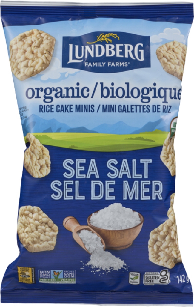 Organic Sea Salt Rice Cake Minis