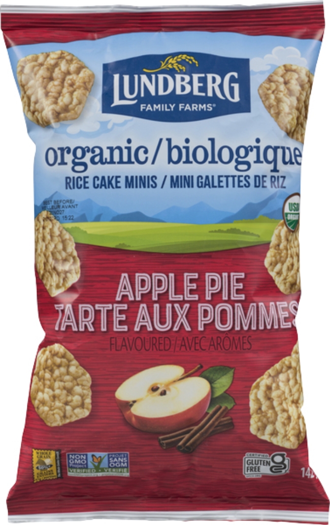 Organic Apple Pie Rice Cake Minis