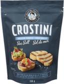 Sea Salt Grilled Crostini Toasts