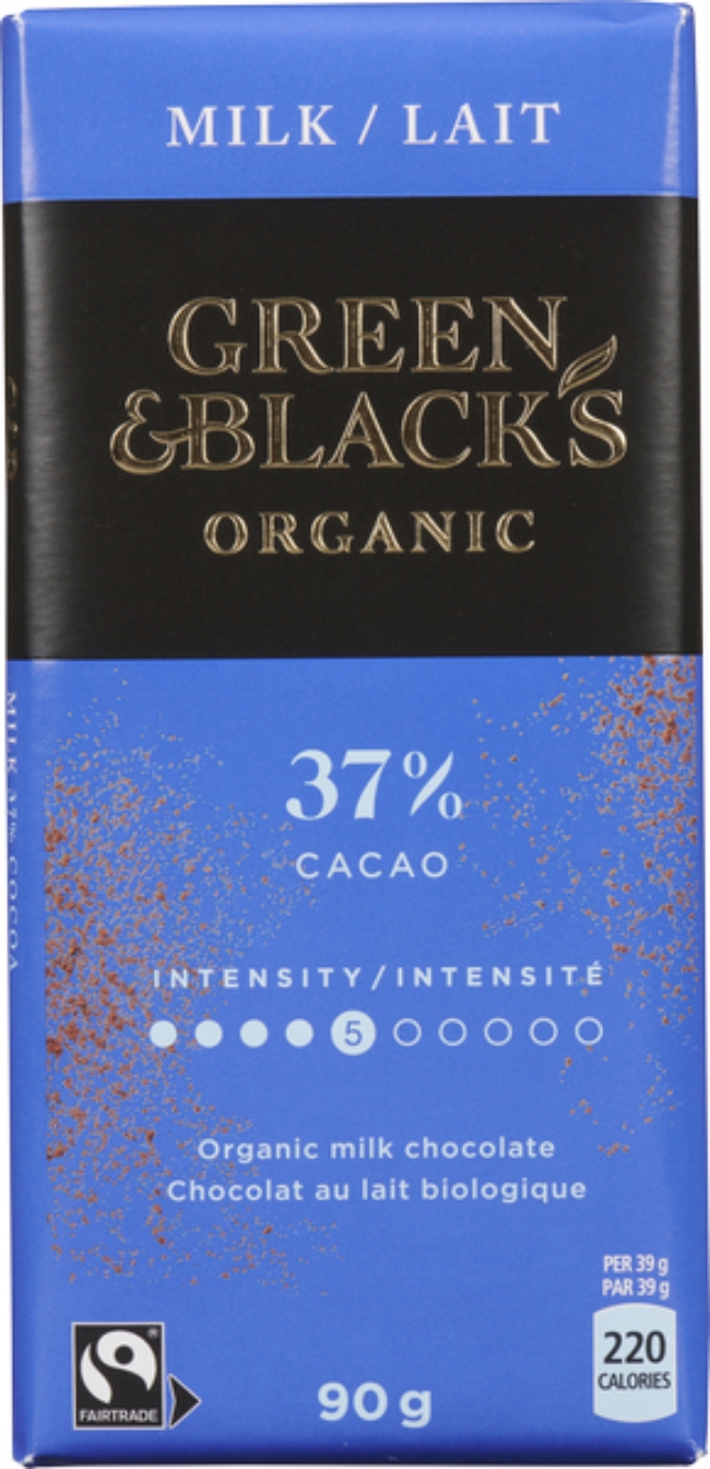 37 Percent Cocoa Milk Chocolate