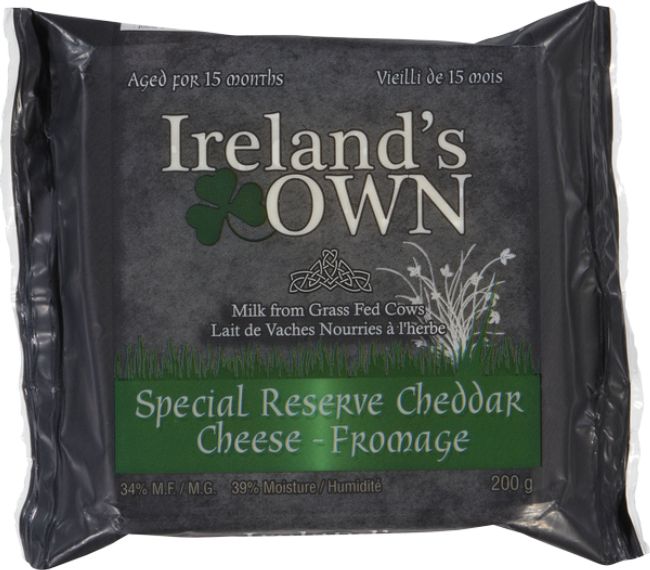 Ireland's Own Special Reserve Cheddar Cheese, 200 G -- 12 Per Case