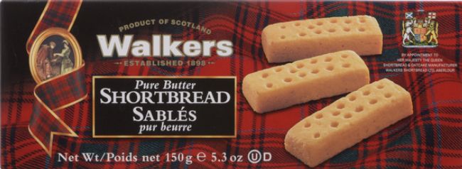 Walkers Shortbread Fingers, 150 G - Floor Display -- 80 Per Case